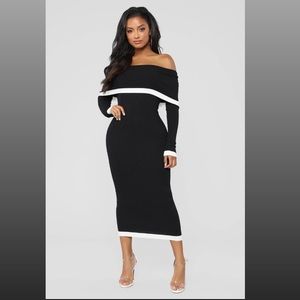 Long Sleeve Sweater Dress